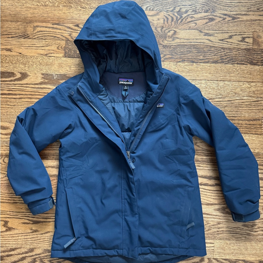 Patagonia girls navy everyday jacket